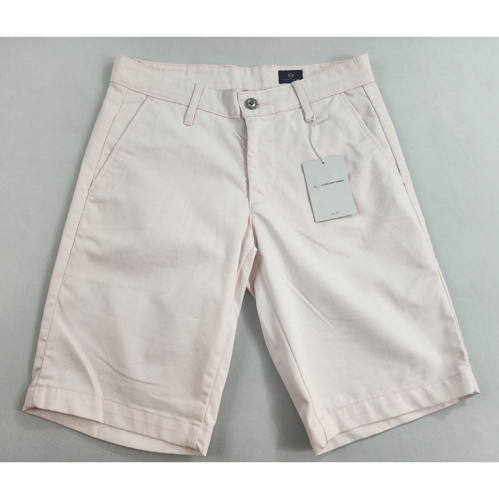 AG ADRIANO GOLDSCHMIED Shorts Adult 29R Pink Stretch Zip Pockets $198 Mens